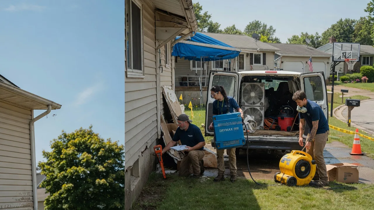 Ceiling Leak Cleanup in Zeeland, MI near me